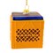 Cody Foster 3.0 Inch Crate Of Records Christmas Tree Ornament , Christmas Decor Milk Crate Record Albums